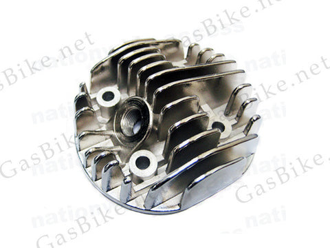 Cylinder Head Cover, Chrome Finish - 48CC Gas Motorized Bicycle