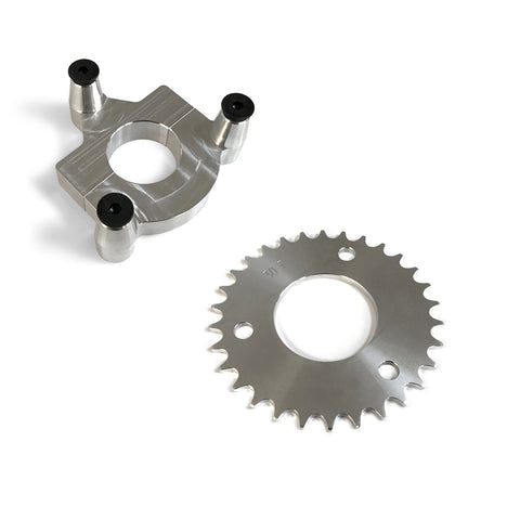 30 Tooth CNC Sprocket & Adapter Assembly 80CC Gas Motorized Bicycle