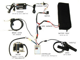 eZip 500 Watts Electric Motorized Bicycle Scooter 10 Parts Kit – Kingsmotorbikes.com eZip 500 Watts Electric Motorized Bicycle Scooter 10 Parts Kit – Kingsmotorbikes.com