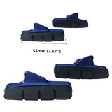 Pioneeryao Sport Road Bike Cycle Bicycle Brake Pads Block 2 Pairs
