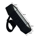 Bike Taillight 100 Lumens LED Taillight USB Rechargeable with Wireless Remote Turn signals Laser Beams for Moutain Bike BMX Bike Road Bicycle and Hybrid Bike