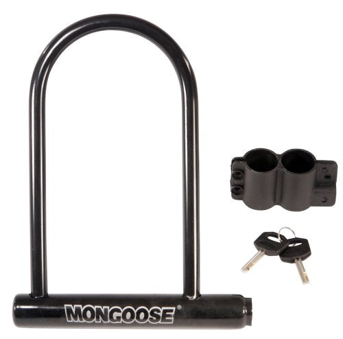 Mongoose Large Bicycle U Lock