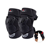 Lixada WOSAWE 1 Pair Cycling Knee Brace Bicycle MTB Bike Motorcycle Riding Knee Support Protective Pads Guards Outdoor Sports Cycling Knee Protector Gear