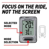 CatEye - Velo 7 Bike Computer with Odometer and Speedometer