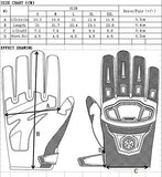 CRAZY AL’S SCOYCO MC24 Motorcycle Gloves Sports Protective Gear Shock Resistant Padded Full Finger Safety Breathable Motorcycle Gloves (M, Red)