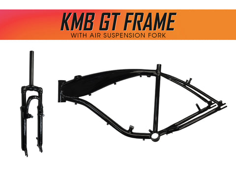 KMB GT Aluminum Bike Frame with Air Suspension Fork
