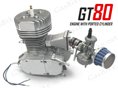 GT80 Pro Racing ENGINE ONLY 66cc/80cc - 4.5 HP with Ported Cylinder