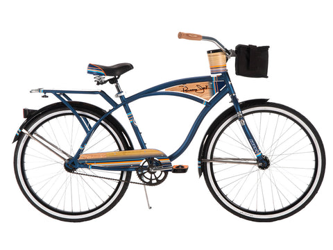 26" Huffy Panama Jack Men's Cruiser Bike, Midnight Blue