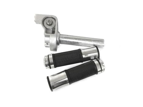 Phatmoto Aluminum Throttle Handle Set - Silver