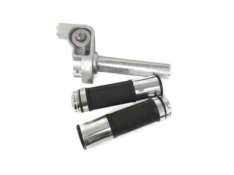 Phatmoto Aluminum Throttle Handle Set - Silver