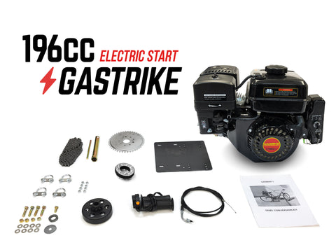 GasTrike 196cc Trike Engine Kit - Electric Start