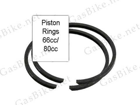 Piston Rings - 66cc/80cc Gas Motorized Bicycle
