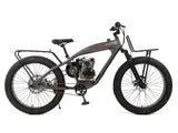 PHATMOTO™ ALL TERRAIN Fat Tire 2021 - 79cc Motorized Bicycle with Hilliard Clutch (Matte Graphite)