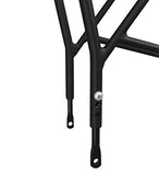 Ibera Bike Rack – Bicycle Touring Carrier with Fender Board, Frame-Mounted for Heavier Top & Side Loads, Height Adjustable for 26"-29" Frames