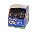 Goodyear Folding Bead Mountain Bike Tire, 26" x 2.1", Black
