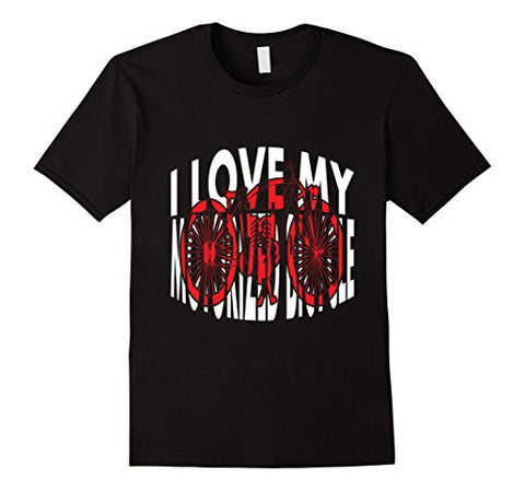 I Love My Motorized Bicycle Shirt | Funny Motor Bicycle Tees