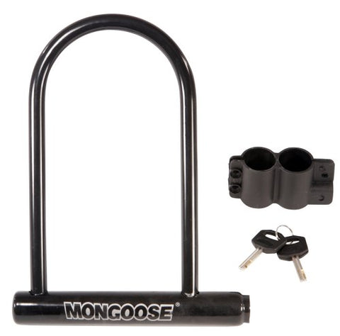 Mongoose Large Bicycle U-Lock