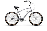 Raleigh Bikes Men's Special 3 Cruiser Bike, 26"/One Size, Silver