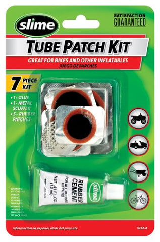 Slime 1022-A Rubber Tube Patch Kit with Glue