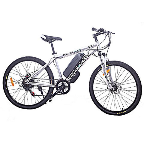 cyclamatic power plus electric bicycle Cyclamatic Power Plus CX1 Electric Mountain Bike with Lithium-Ion Battery