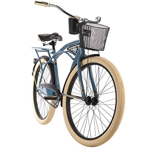 26-inch Huffy Deluxe Men's' Cruiser Bike, Blue