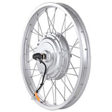 AW 16.5" Electric Bicycle Front Wheel Frame Kit For 20" 36V 750W 1.95"-2.5" Tire E-Bike