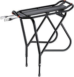 Ibera Bike Rack – Bicycle Touring Carrier with Fender Board, Frame-Mounted for Heavier Top & Side Loads, Height Adjustable for 26"-29" Frames