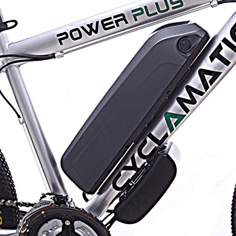 cyclamatic power plus electric bicycle Cyclamatic Power Plus CX1 Electric Mountain Bike with Lithium-Ion Battery
