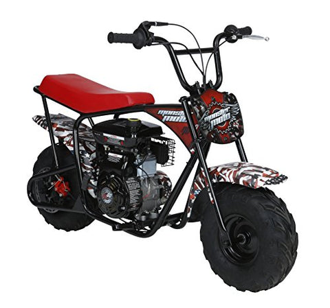 Monster Moto MM-B80-AF American Flag 80CC Youth Mini Bike