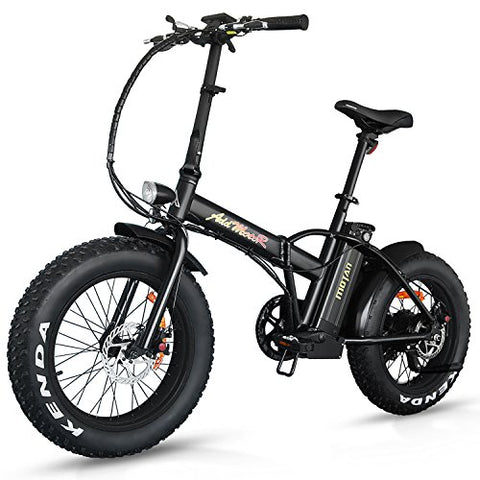 Addmotor Motan Electric Fat Tire 20Inch Bikes 500w 48v Snow Folding Bicycles Lithium Battery Colors M-150 E-bikes For Men