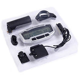 Safstar LCD Bicycle Bike Cycling Computer Odometer Speedometer Velometer With Backlight