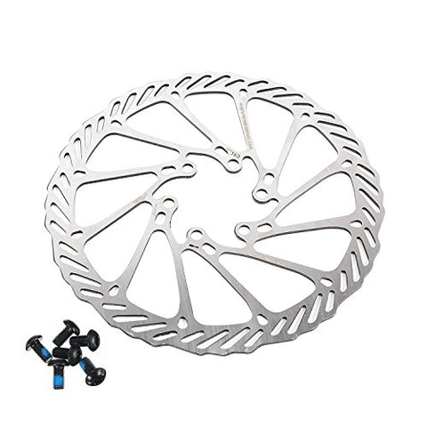 BlueSunshine Cycling Bicycle Bike Brake Disc Stainless Steel Rotors 160mm G3 With Bolts
