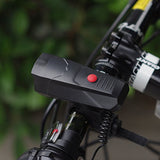 DAWAY A14 Loud Electric Bike Horn - 5 Modes Sound 110 DB Bicycle Cycling Handlebar Ring Alarm Bells with Free Screwdriver