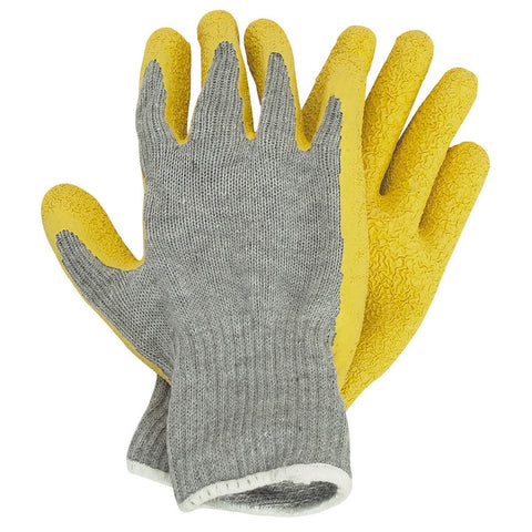 Latex Coated Work Gloves Large –