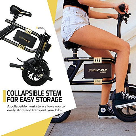 swagtron folding electric bicycle SWAGTRON SwagCycle E-Bike – Folding Electric Bicycle with 10 Mile Rang – Kingsmotorbikes.com