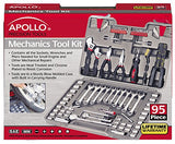 Apollo Tools 95 Piece Mechanics Tool Kit