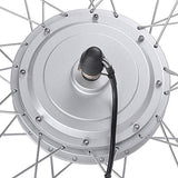 AW 16.5" Electric Bicycle Front Wheel Frame Kit For 20" 36V 750W 1.95"-2.5" Tire E-Bike