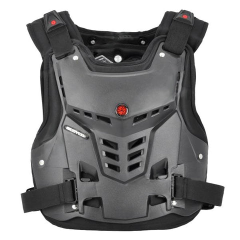 Scoyco Motorcycle Riding Protective Body Armor - Black (Size L)