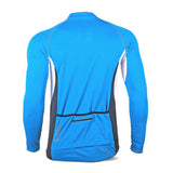 NUCKILY Quick-drying Reflective Cycling Jersey - Blue +Black