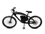 PHATMOTO™ Rover 2023 - 79cc Motorized Bicycle 7-Speed (Black)