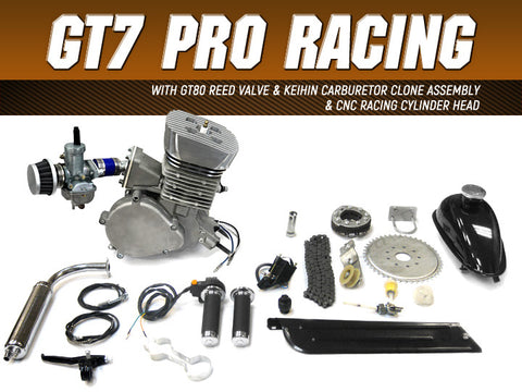 GT7 Pro Racing 66cc/80cc Bicycle Engine Kit