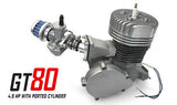 GT80 Bicycle Racing Engine Kit 66cc - 4.5 HP with Ported Cylinder