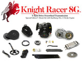 Knight Racer 8G - T-Belt Drive Freewheel Transmission Special Edition V-Mount Motorized Bicycle