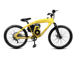 PHATMOTO™ Rover 2023 - 79cc Motorized Bicycle 7-Speed (Yellow)