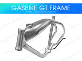 Gasbike GT Aluminum Bike Frame With Built-in Gas Tank - Polished Aluminum