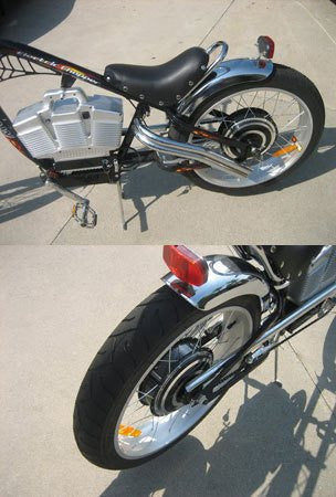 electric chopper bicycle kit Raw 500W Electric Chopper Bicycle Bike Motorized Motor (Free Shipping)