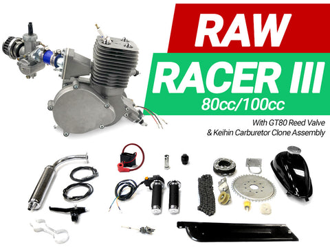 Raw Racer III 80cc/100cc Bicycle Engine Kit