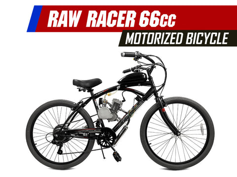 Raw Racer 66cc/80cc Motorized Bicycle